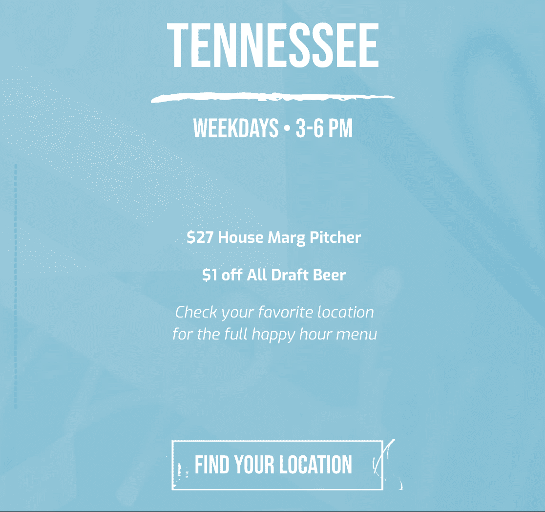 TN Happy Hour
